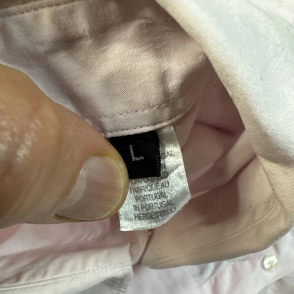 Paul Smith Mens Pink Long Sleeve Button Up Dress Shirt Size Large - Picture 3 of 7